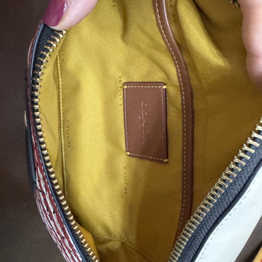 Coach Disney Mickey Mouse X Keith Haring Unisex Crossbody - Picture 6 of 7